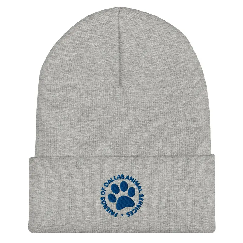 Paw Print Beanie