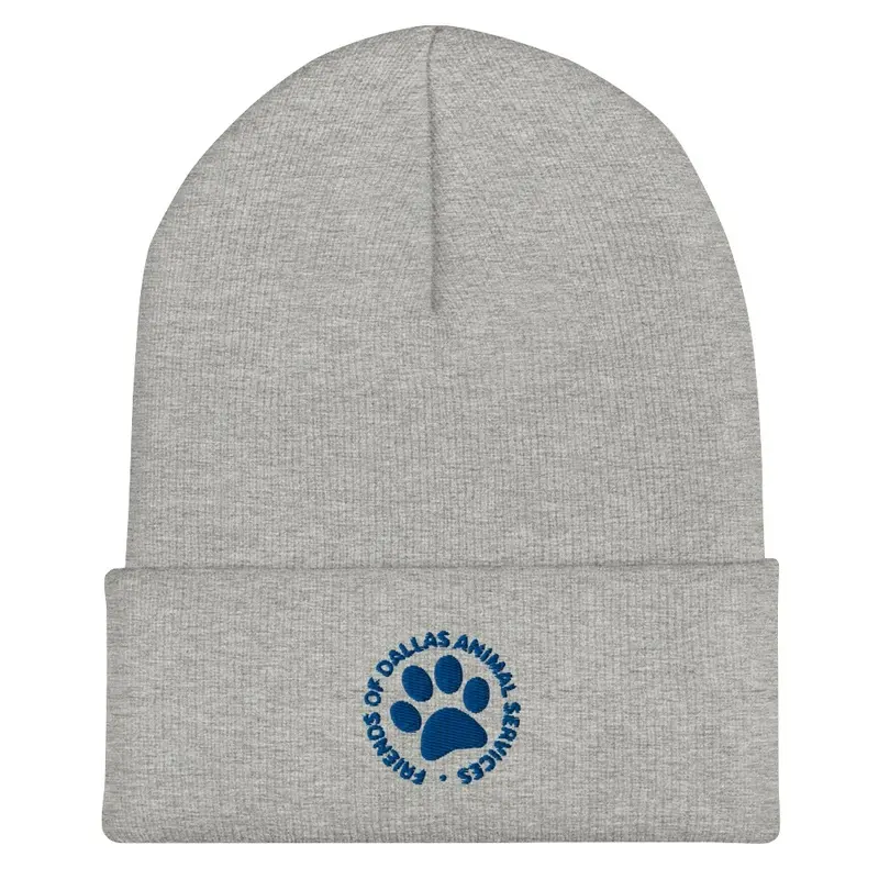 Paw Print Beanie